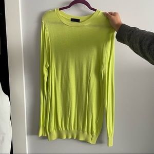 Medium American apparel yellow-green sweater